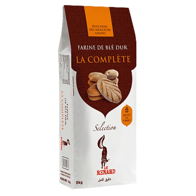 FARINE COMPLETE LE RENARD 5KGX1