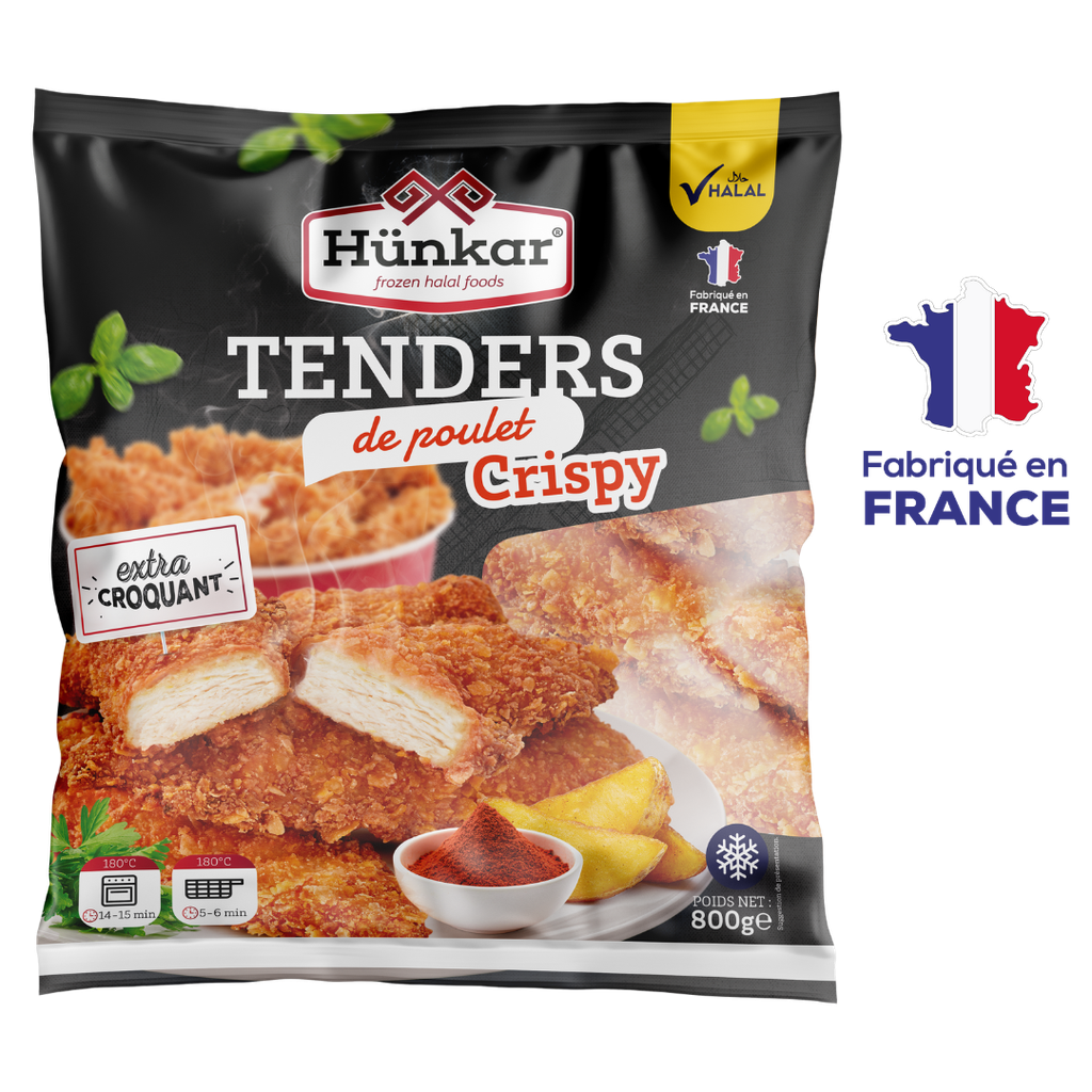 TENDERS CRISPY 800G HUNKAR X10