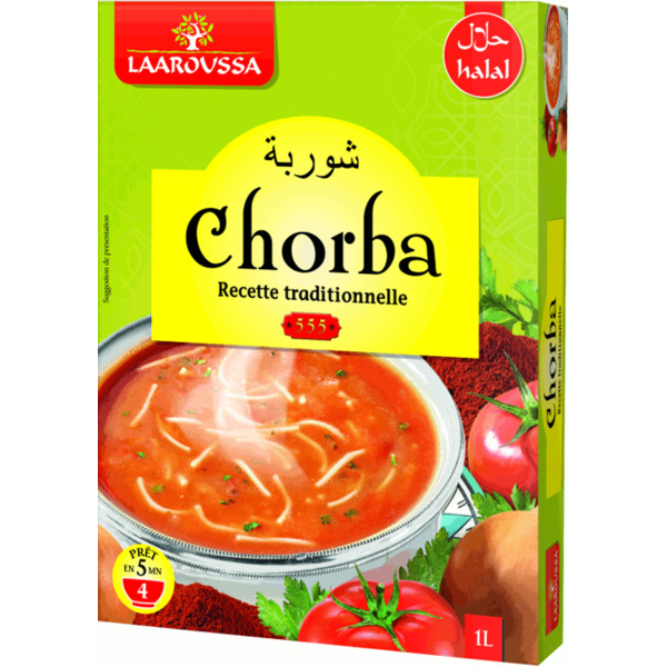 CHORBA 555 MAROCAINE HALAL X24