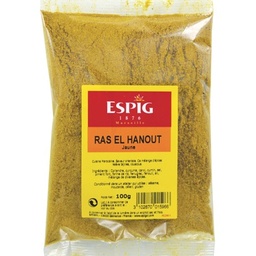 RAS EL HANOUTE JAUNE ESPIG 100GX20