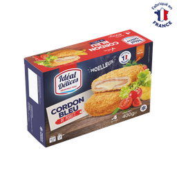 CORDON BLEU POULET 400G IDEAL DELICE X10