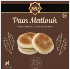 PAIN MATLOUH 4 PIECES  BLADI X26