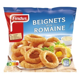 BEIGNET CALAMAR ROMAINE 490G FINDUS X8